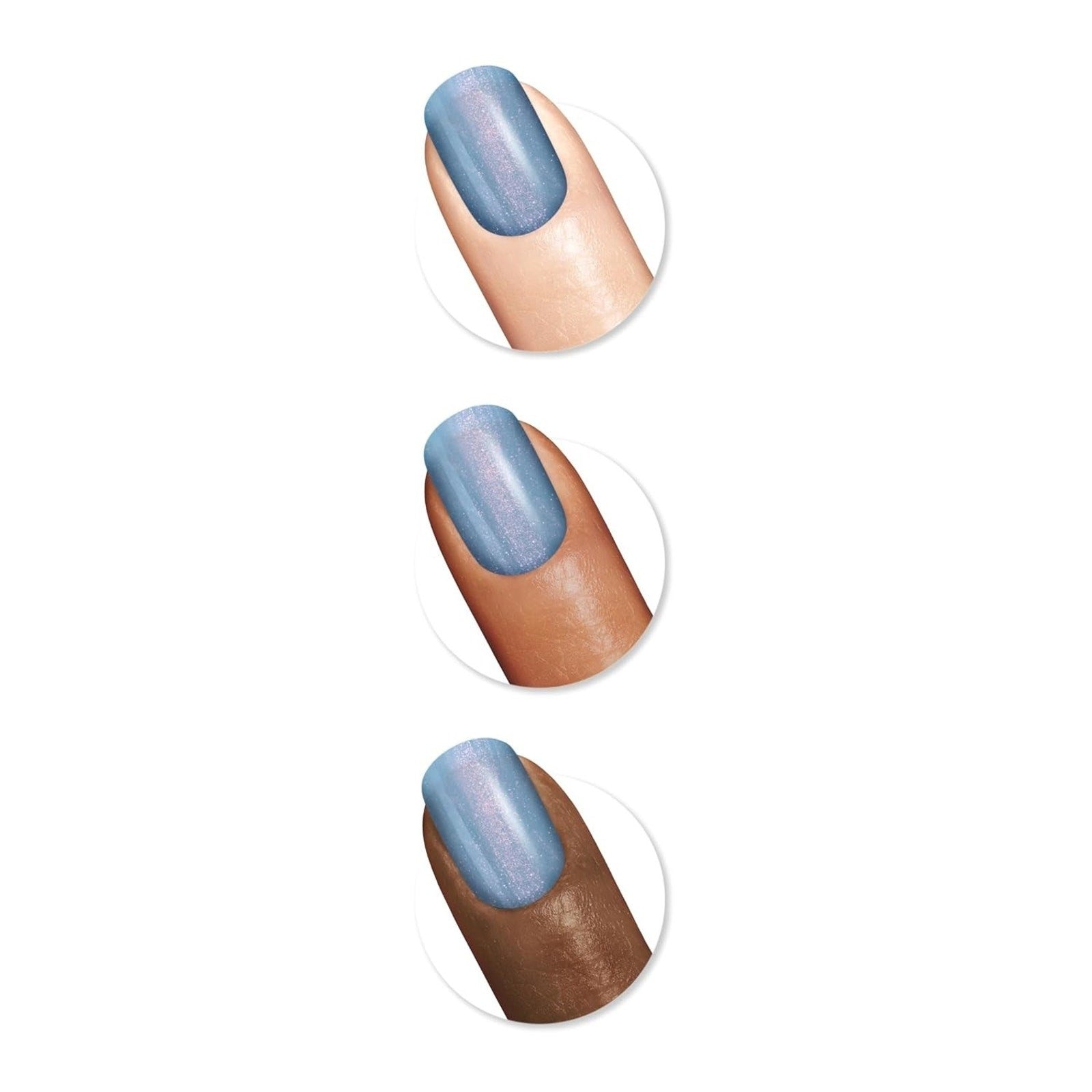 Hershey's Cookie 'n' Cream Eggs - Sally Henson Insta-Dri Nail Polish .31oz