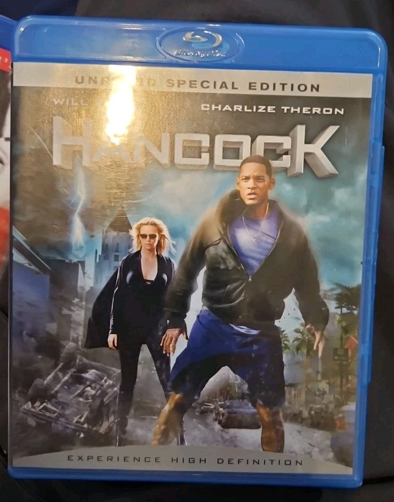 Hancock (Blu-ray, 2008) New. No Digital Download