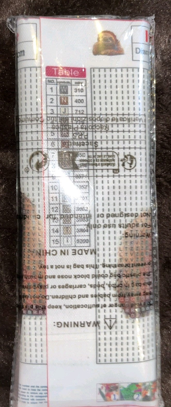 5D Diamond Glitter Art A1078 “Happy Sloth” 20cm x 20cm