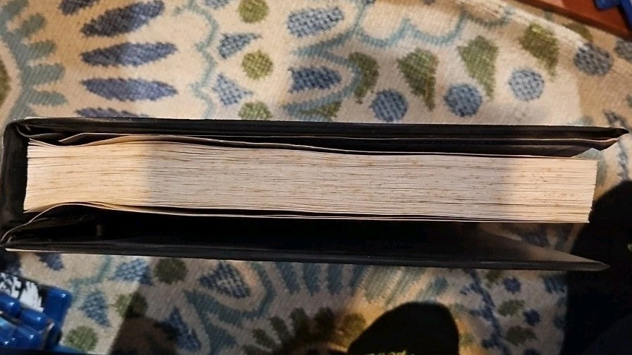 Hygrade AMERICA Stamp Collection Album W/ Some Stamps In Binder  1982