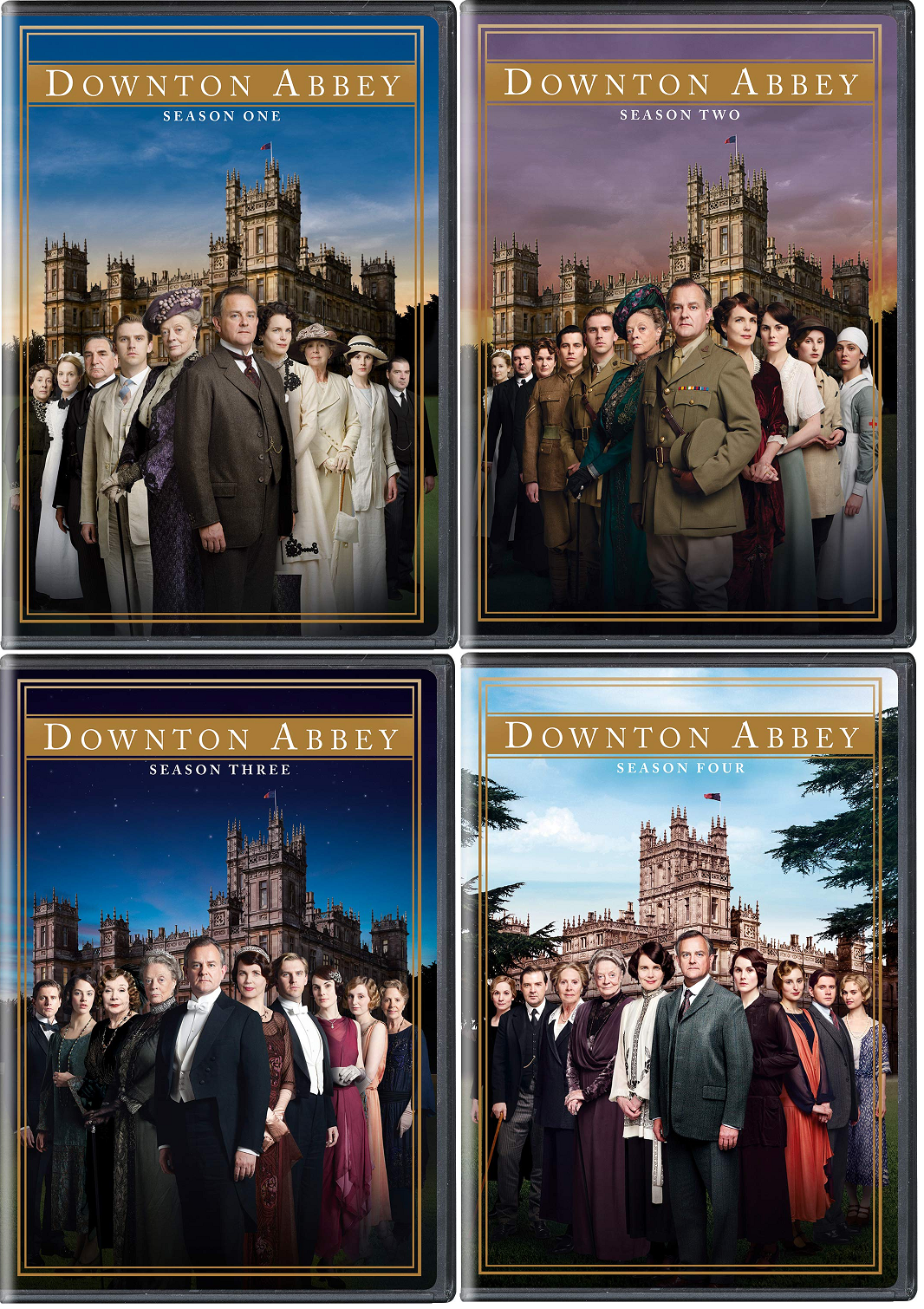 Downton Abbey Seasons 1 - 4 (DVD Set)