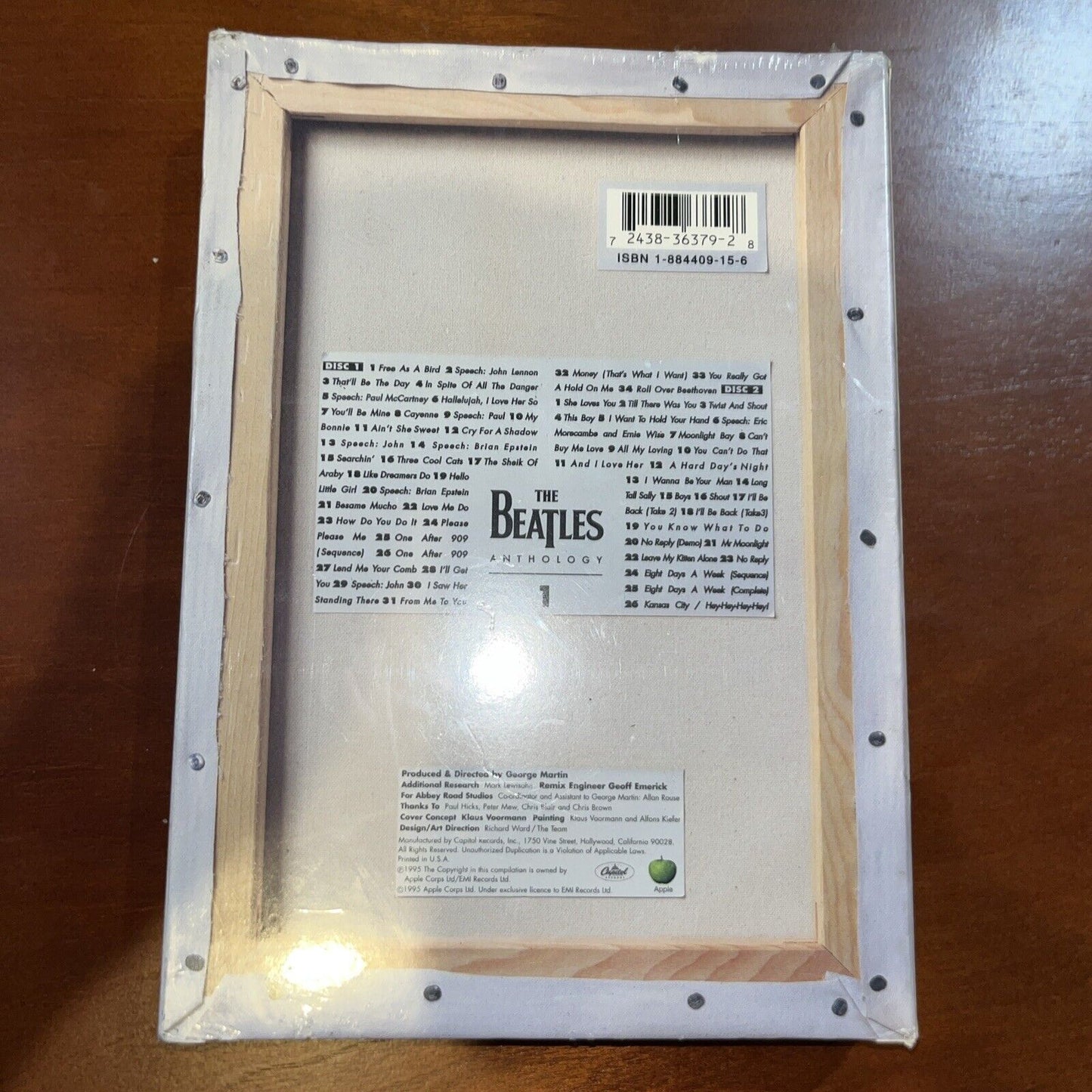 Anthology 1 by The Beatles (CD, Nov-1995, 2 Discs, Capitol)