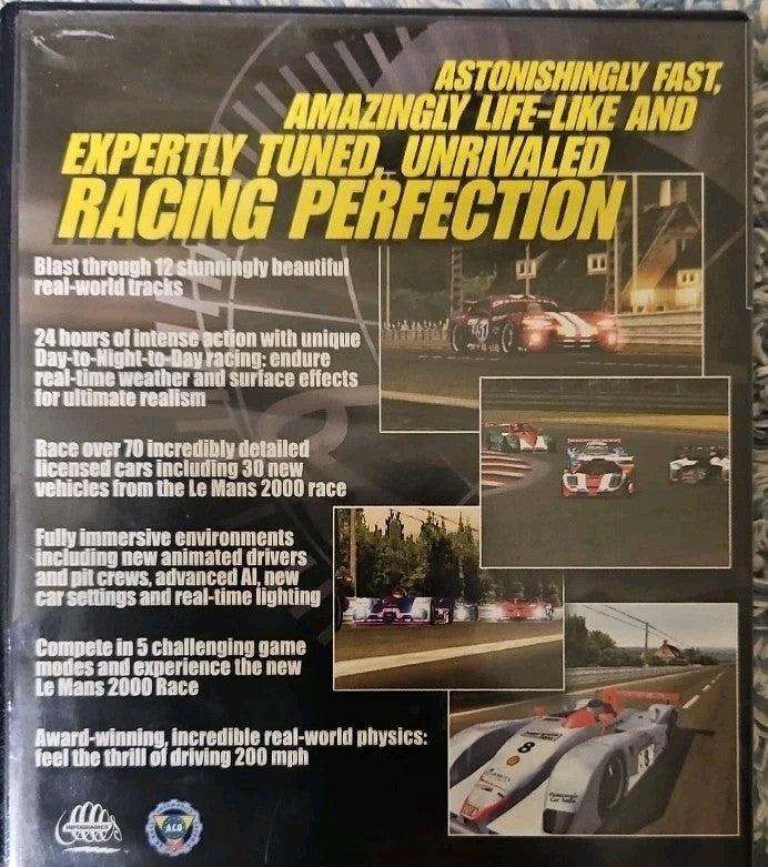 Lemans 24 Hours Racing (PS2) Sealed