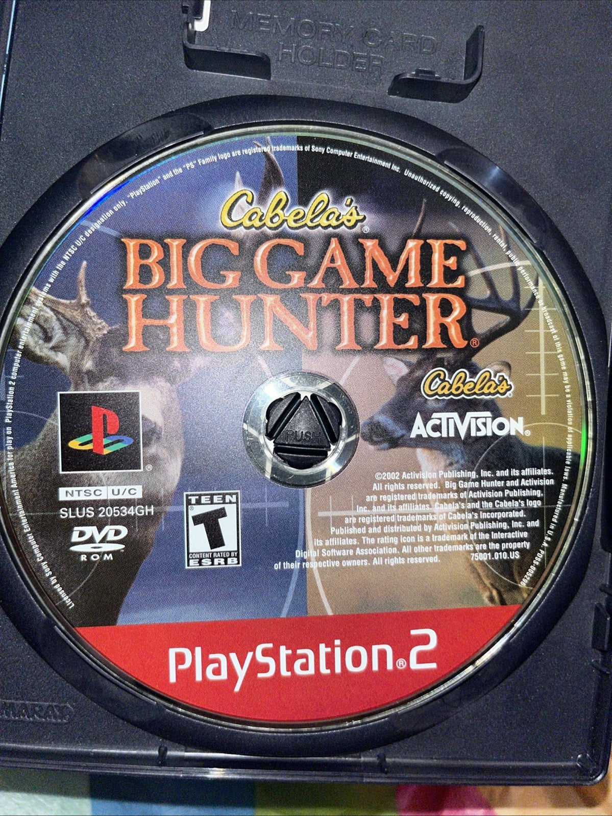 Cabelas Big Game Hunter (PS2) Tested. CIB W/Manual. Original Case