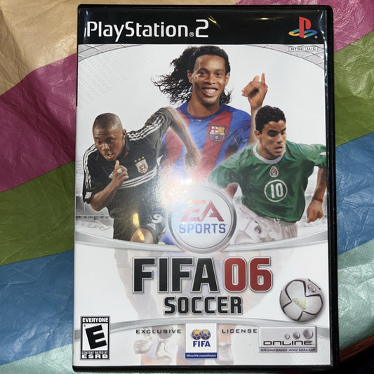 FIFA Soccer 06 (PS2) New Case. No Manual. Tested. No Scratches. See Pics