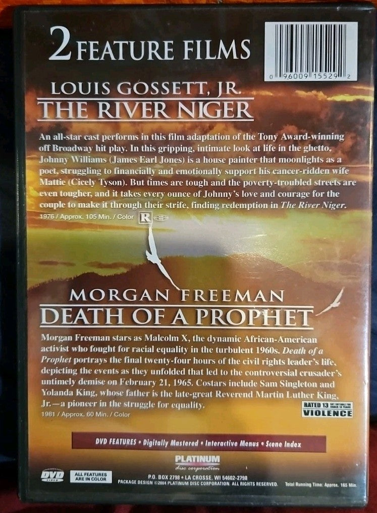 The River Niger, The / Malcolm X: The Death of a Prophet (DVD, 2008)