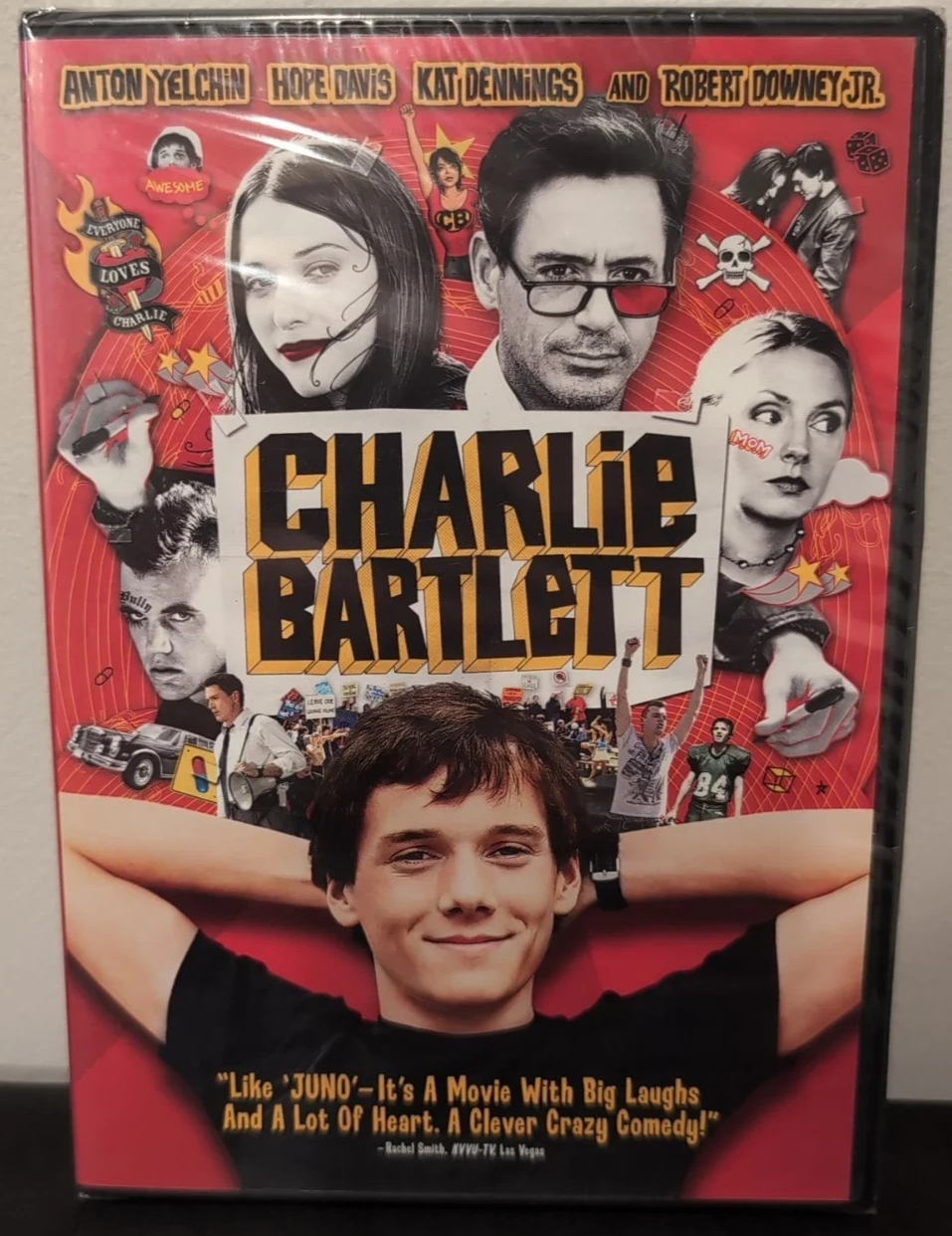 Charlie Bartlett (DVD, 2008) Robert Downey Jr - Tested - New Case