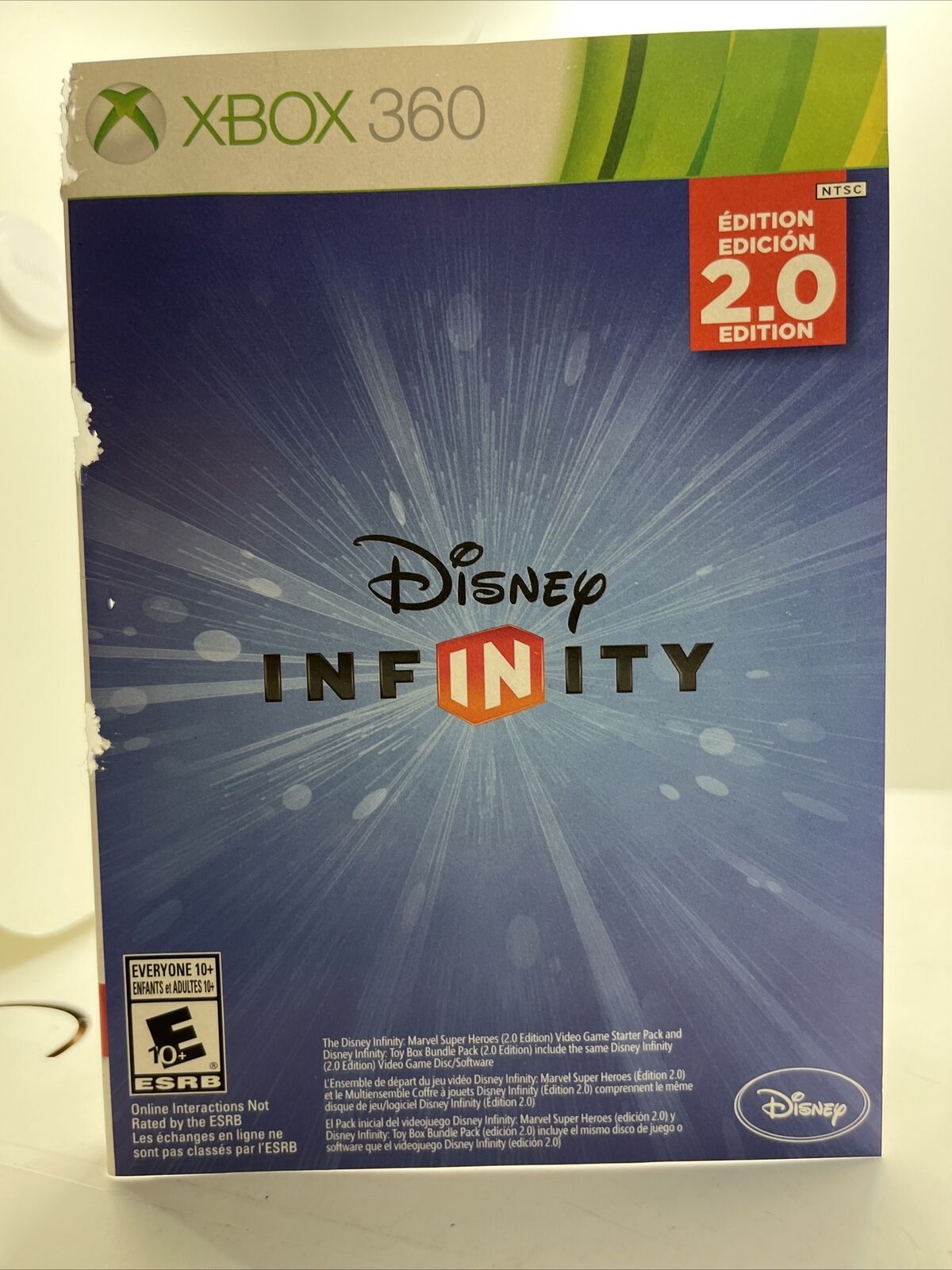Disney Infinity -- 2.0 Edition (Microsoft Xbox 360, 2014)