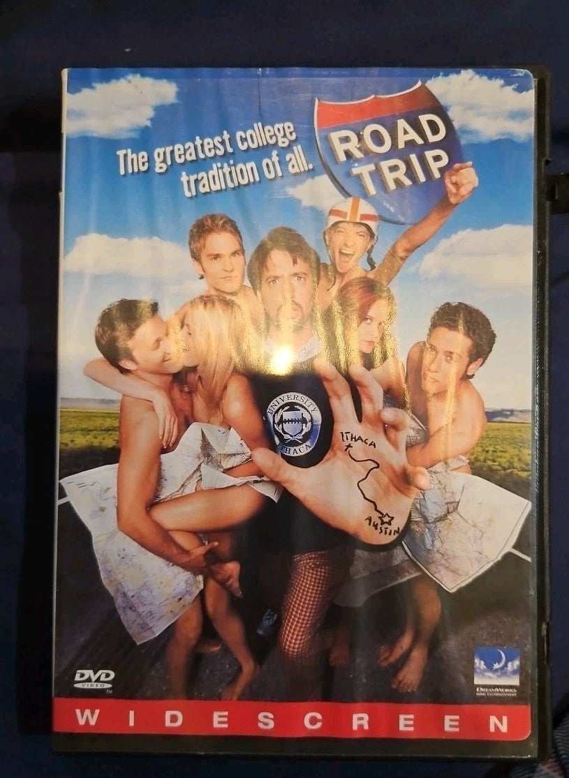 Road Trip (DVD, 2000) Cover Art Moisture Damage. Tested