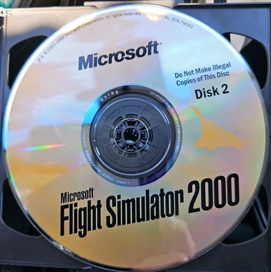 Microsoft Flight Simulator 2000 (PC, 1999)