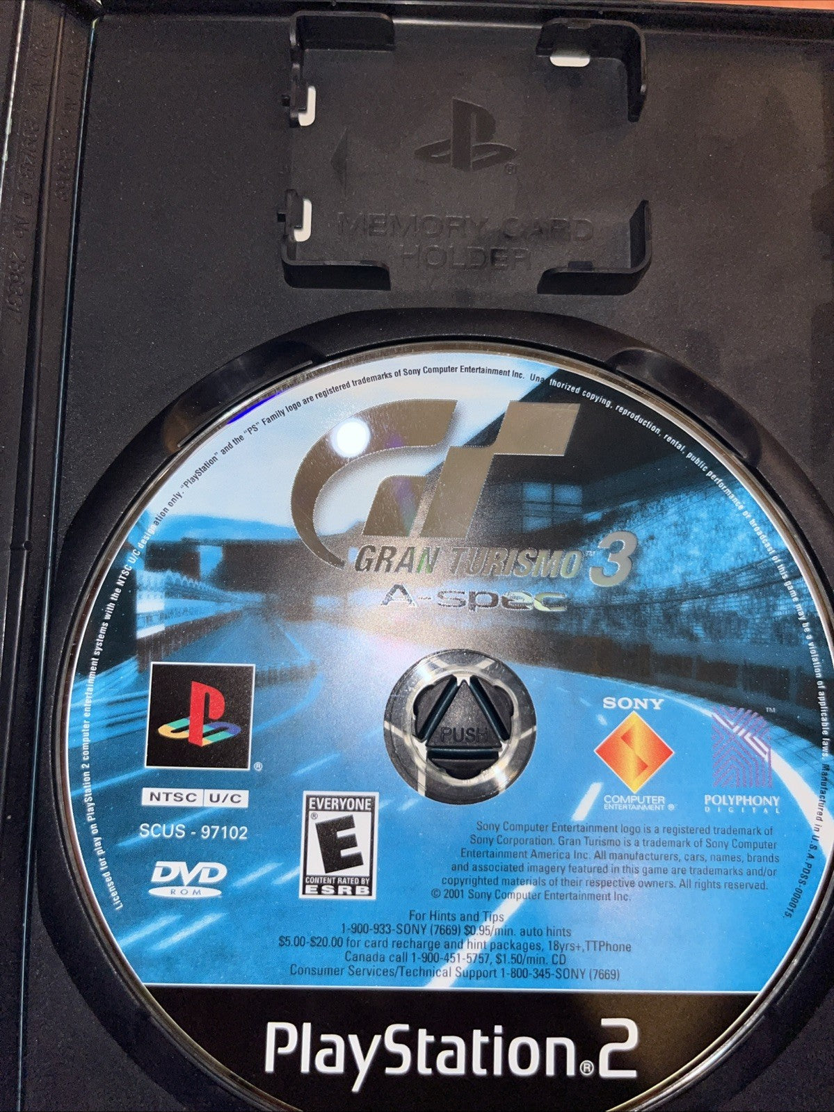 Gran Turismo 3 (PS2) Tested. W/Manual. Original Case. See Pics