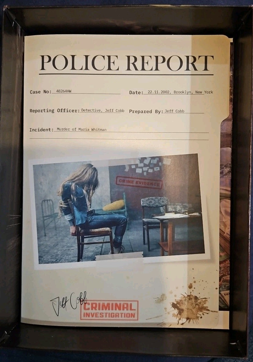 Crime Scene Game - Brooklyn 2002