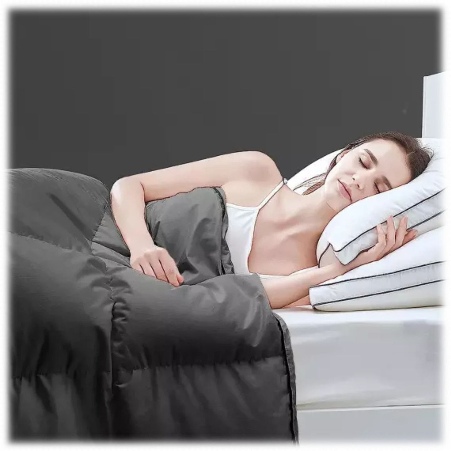 Beckham Luxury Linens King/California King Size Comforter - 1600 Series Down ...