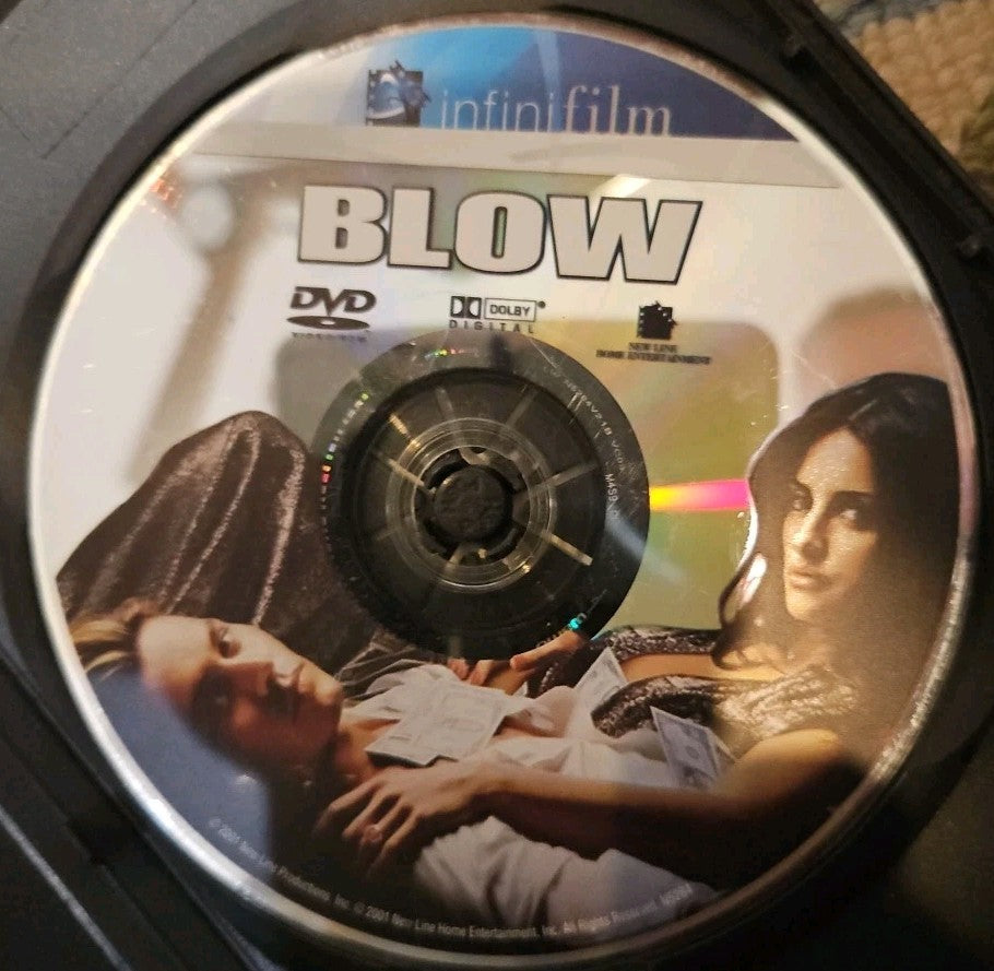 Blow (DVD, 2001) Tested. New Case. Resealed