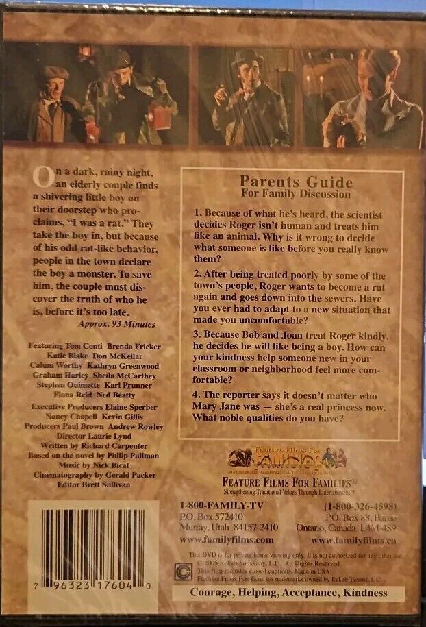 I Was a Rat  DVD Feature Films for Families Family & Learning