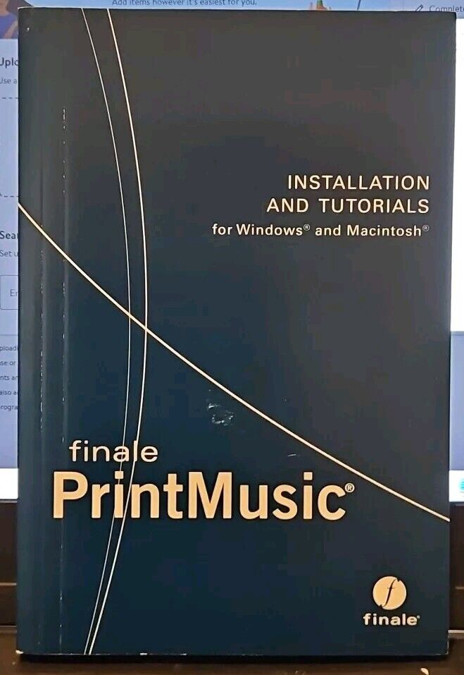 MakeMusic Printmusic 2009 for PC, Mac. CIB. TESTED. NO SCRATCHES.