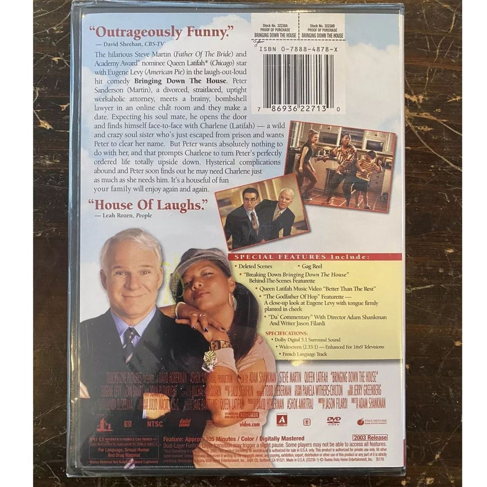 Bringing Down the House (DVD) Factory Sealed