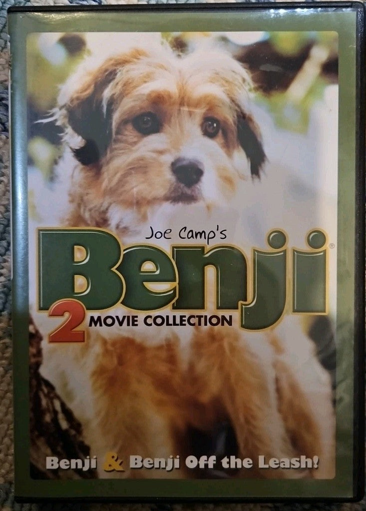 Benji & Benji Off The Leash (DVD) 2 Movie Collection New