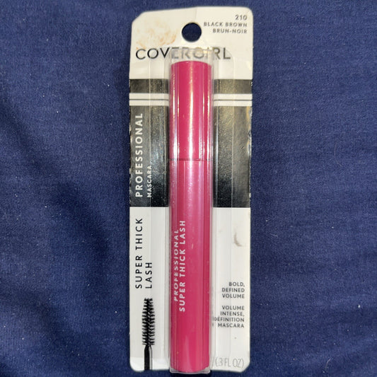 CoverGirl Professional Super Thick Lash Washable Mascara, Black Brown 210, 0....