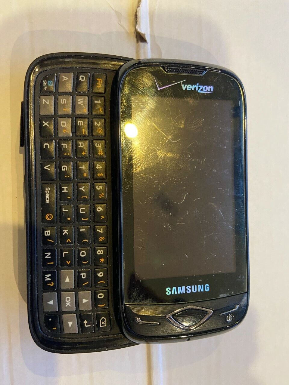  Samsung Reality SCH-U370 - Black (Verizon) Smartphone