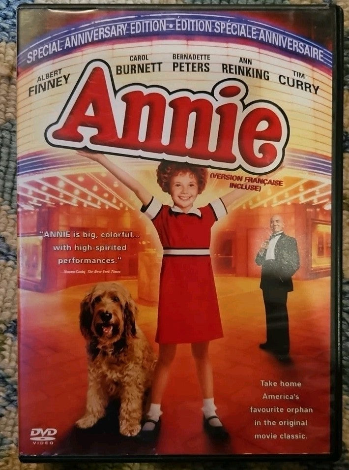 Annie (DVD, 2006, Canadian Special Anniversary Edition French) New Sealed