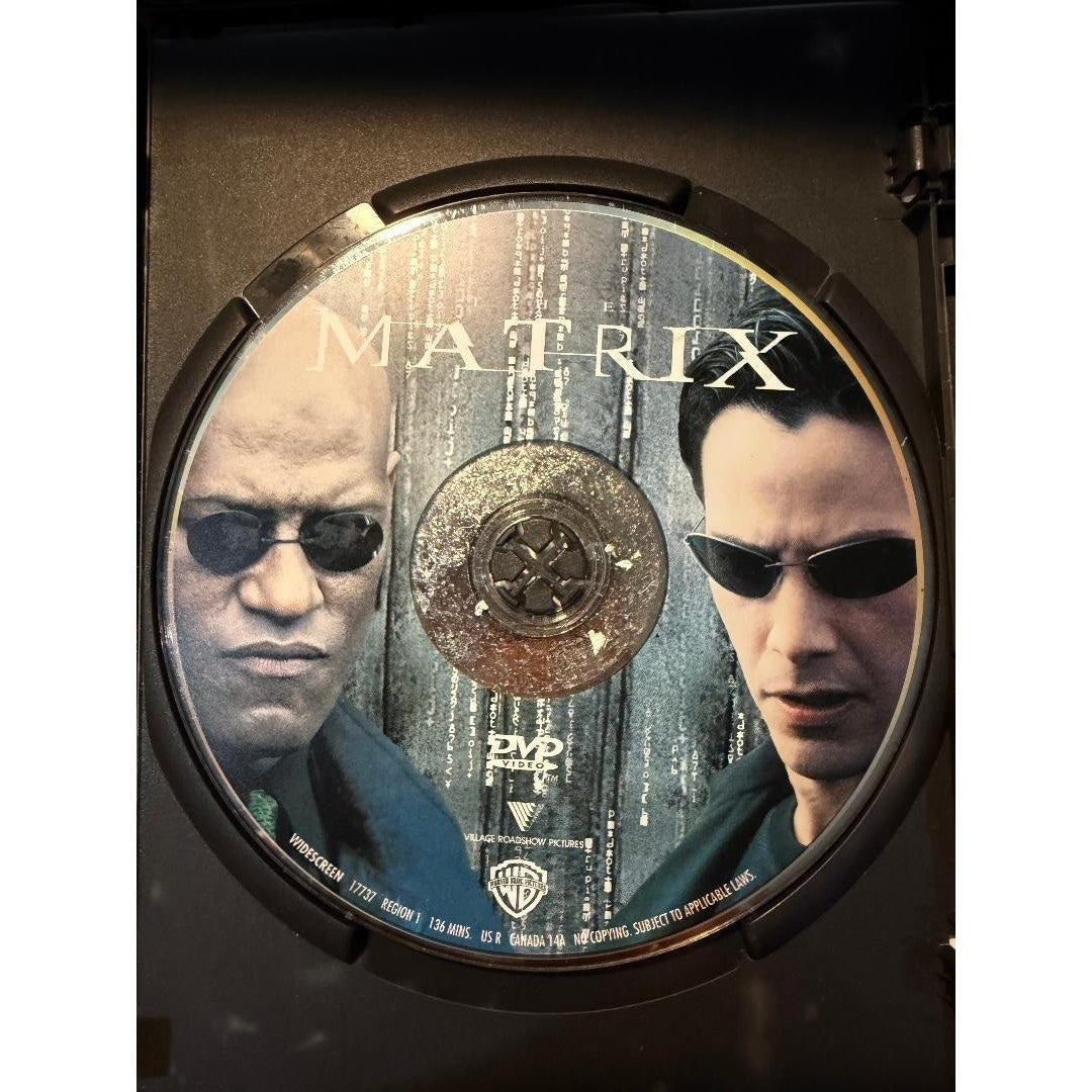 The Matrix DVD WS Keanu Reeves, Laurence Fishburn