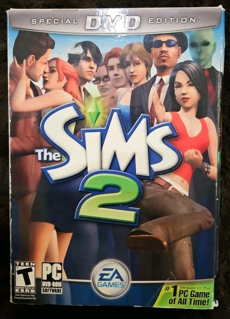 The Sims 2 PC DVD-ROM 2004 Special DVD Bonus Disc And Outer Box Only!
