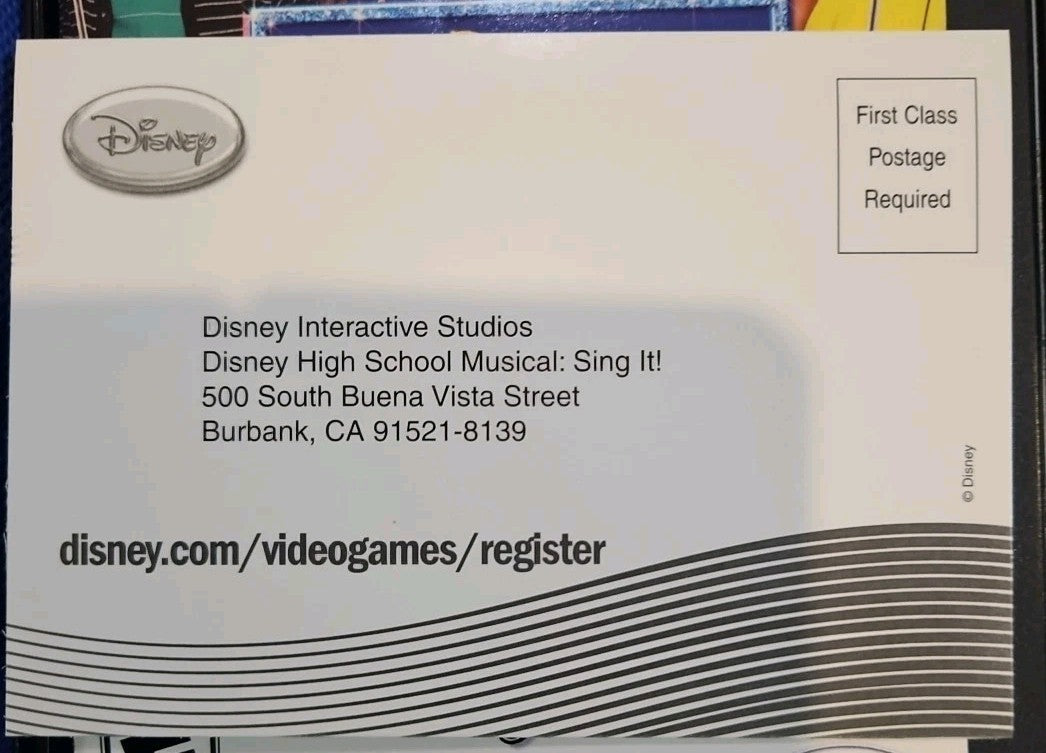 High School Musical: Sing It (PS2) Tested. Manual. Lyrics. Mint