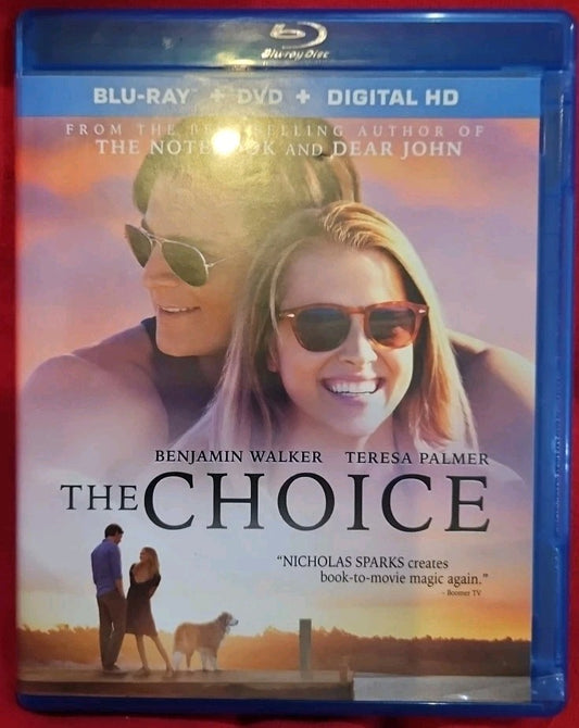 The Choice (Blu-ray + DVD) No Digital Download. New Sealed