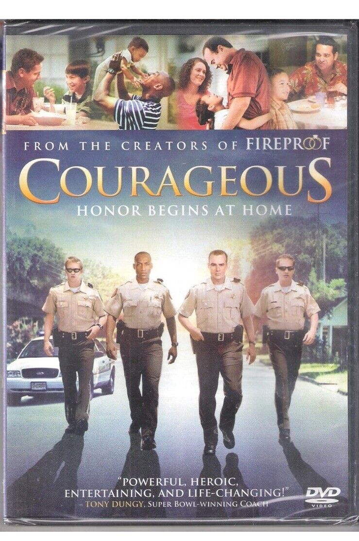 Courageous DVD Widescreen Honor Begins At Home  Great Condition 2012