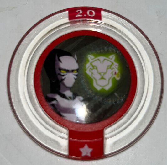 Disney Infinity 2.0 Power Disc Marvel Team-Up White Tiger Video Game Red Disk