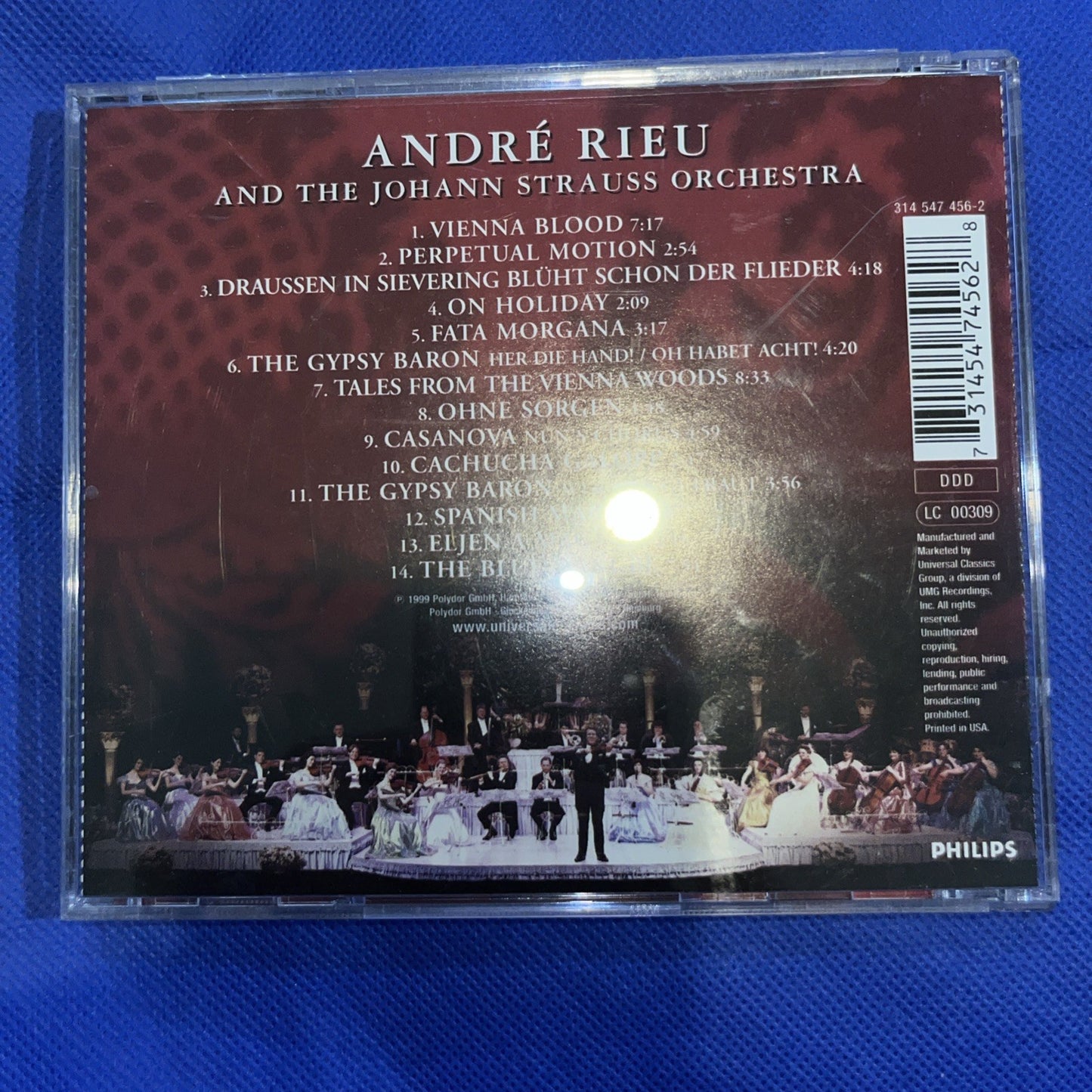 100 Years of Strauss by André Rieu (CD, 2000) Sealed