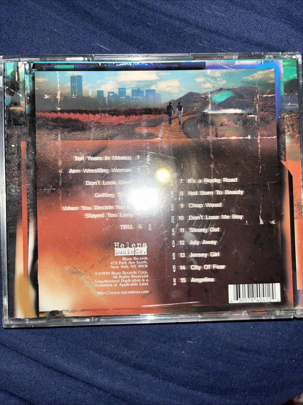 Getting There by The Bacon Brothers (CD, Aug-1999, Bluxo)