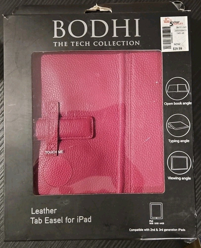 Bodhi Tech Collection Leather Tab Easel For iPad