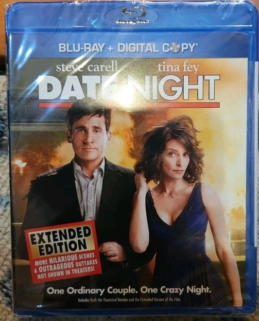 Date Night (Blu-ray, 2010) New Sealed