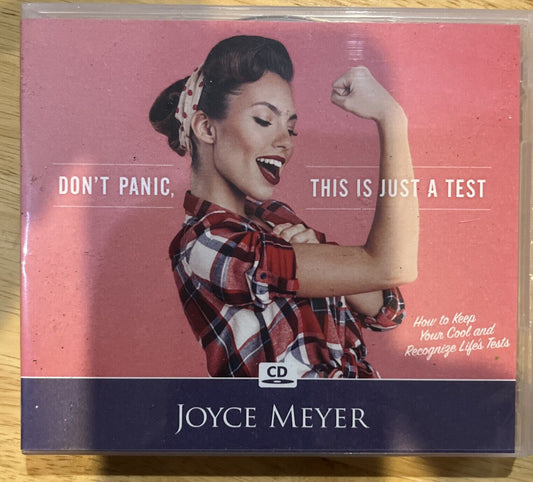 Joyce Meyer - Don’t Panic, This Is Just A Test Audio CD 2019 3-CD Teaching Serie