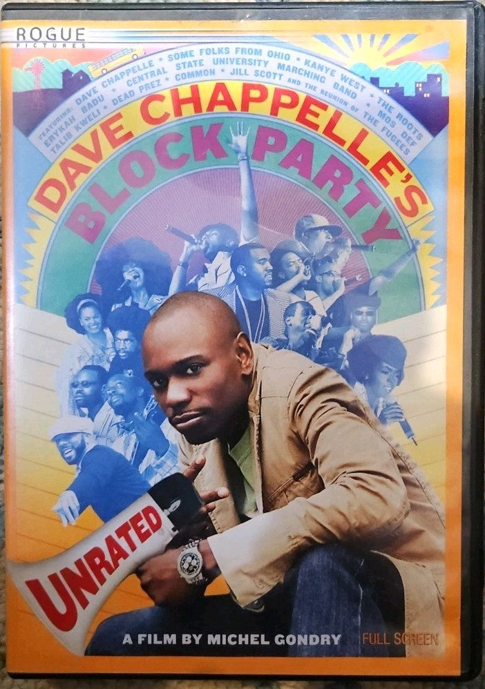 Dave Chappelle's Block Party (DVD, 2005) Unrated Version 