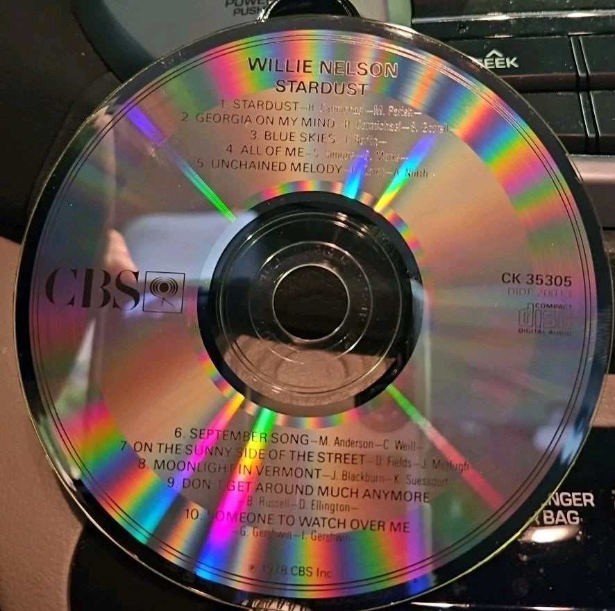 Stardust by Willie Nelson (CD, Sony Music Distribution (USA)) Disc Only