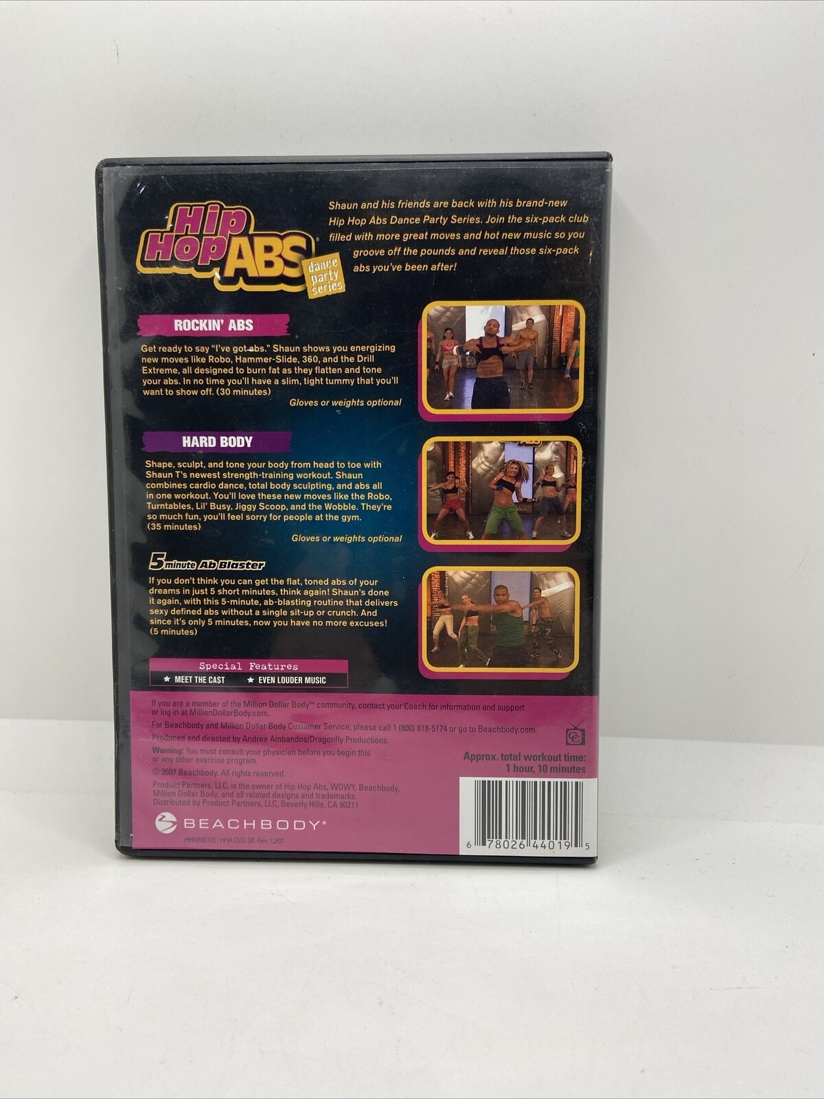 Hip Hop ABS Dance Party Series DVD