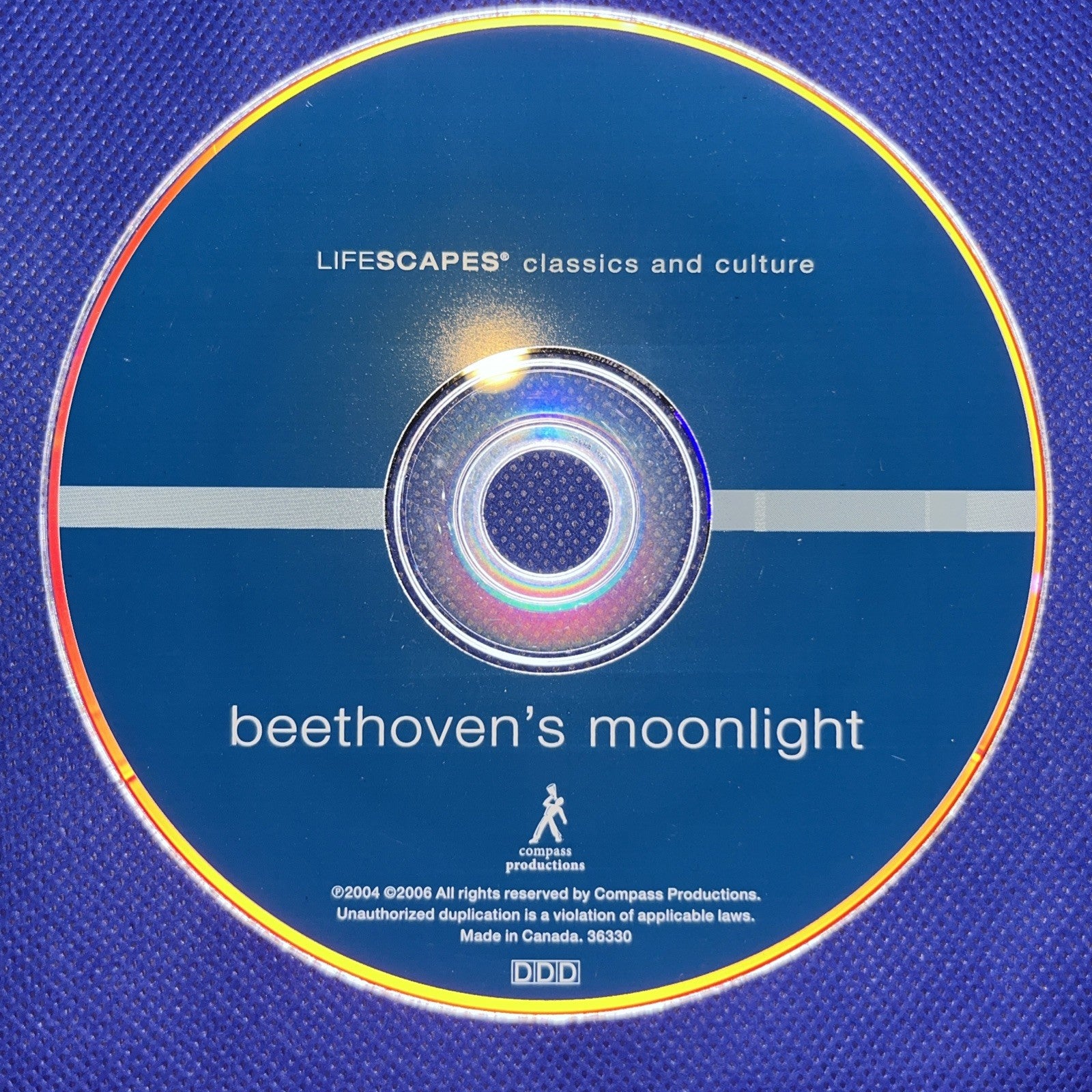 Beethoven’s Moonlight (CD) Disc Only