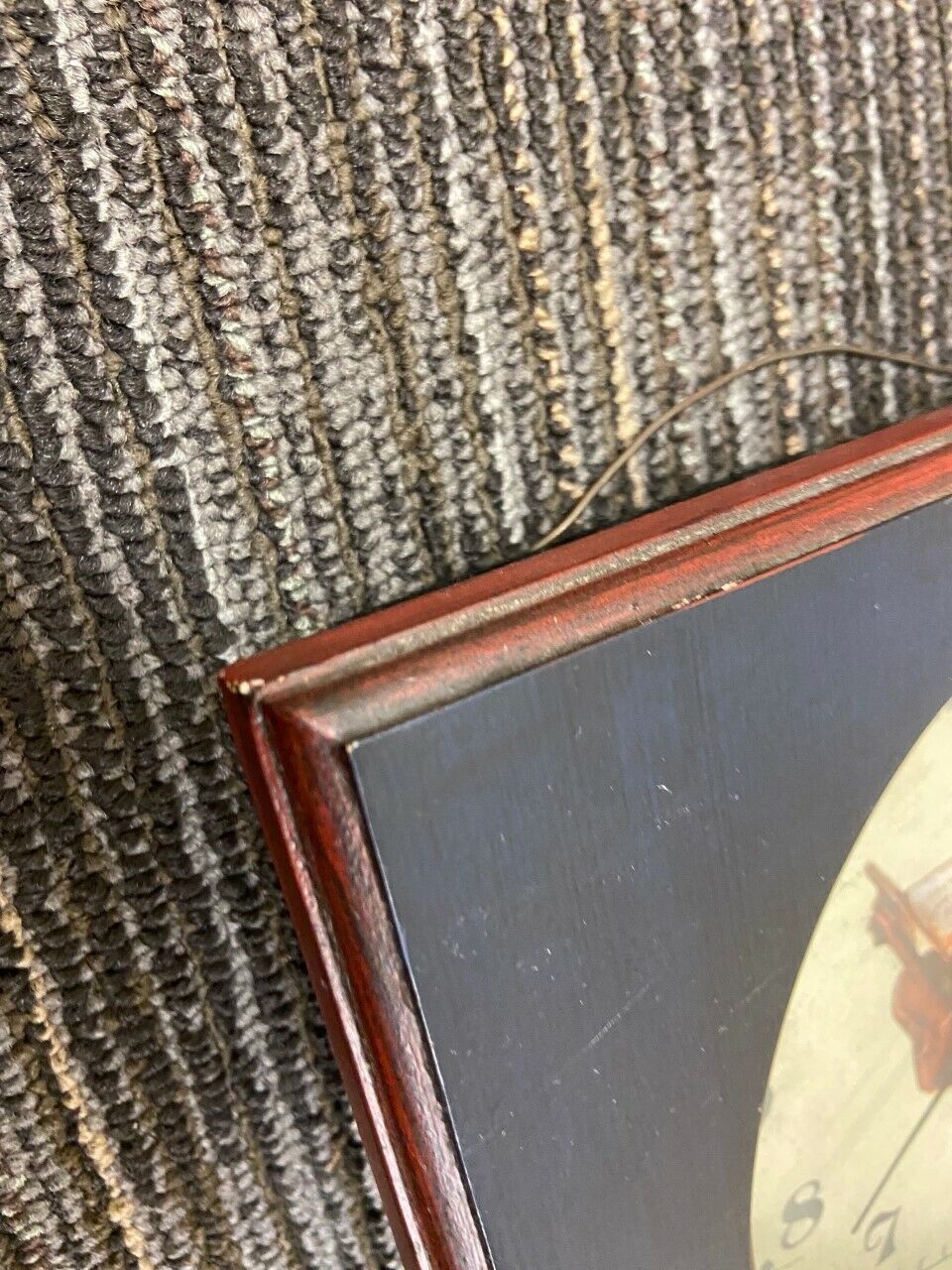 Arister #880473 Shadow Box "Music Shop" Wall Clock