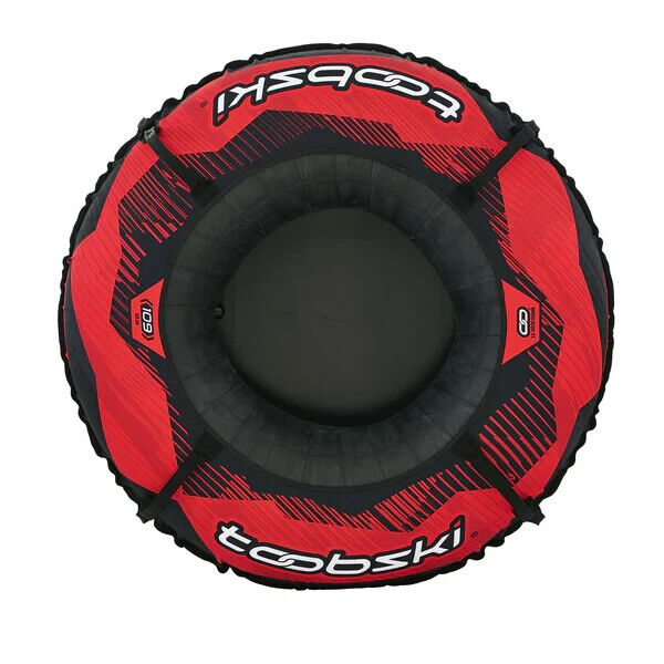 Toobski Snow/Ski Tube Sledding / Skiing Heavy Duty Black & Red NIB Retails $198
