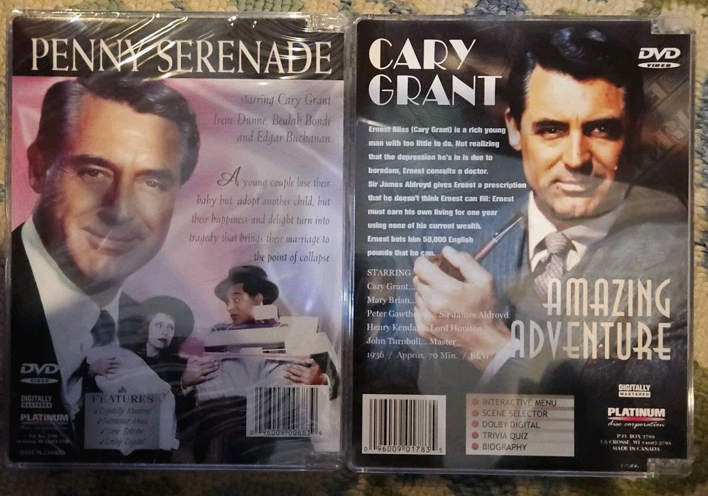 Amazing Adventure/Penny Serenade (DVD)  New