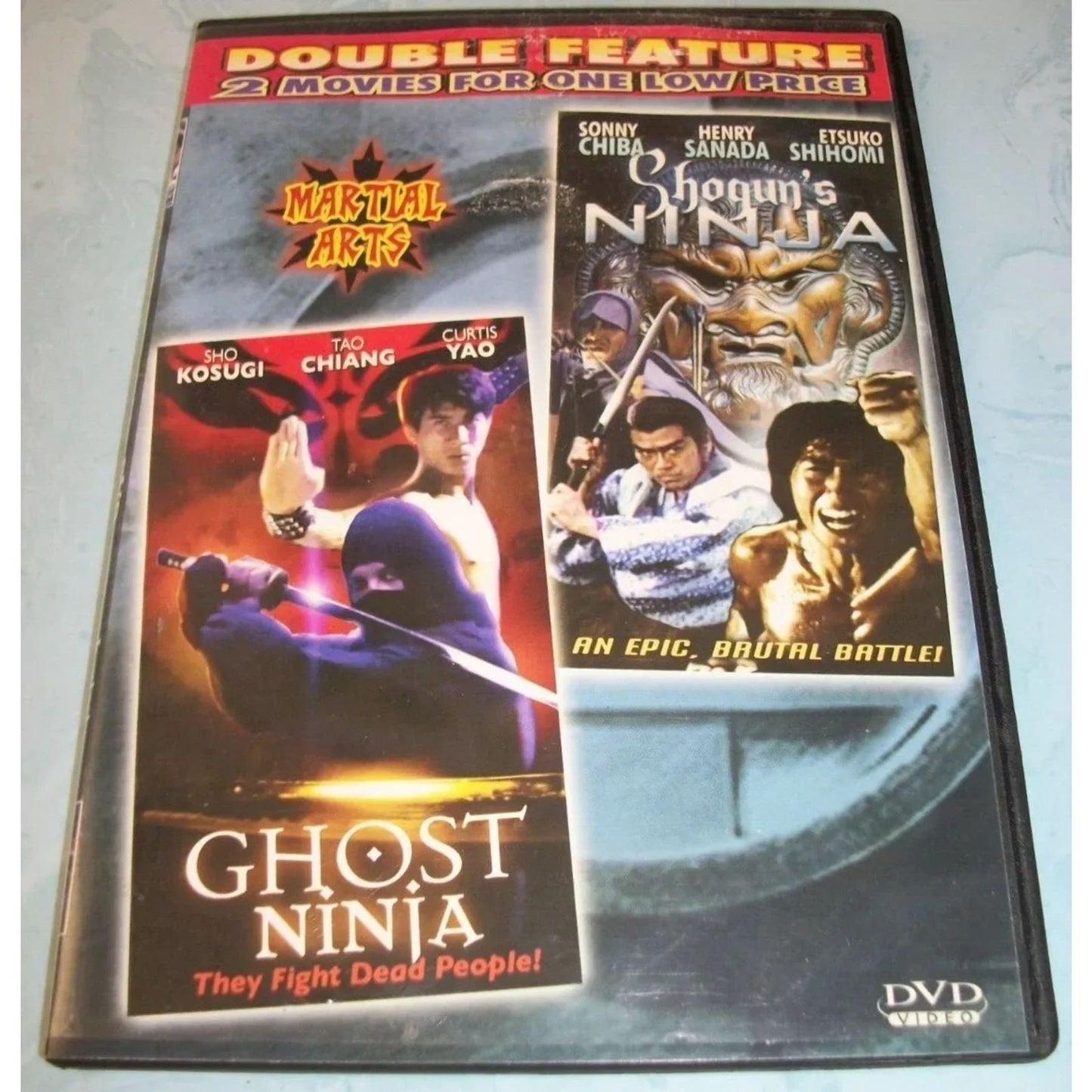 Marital Arts 2x Feature: "Shadow of the Tiger" "Duel of the Brave One" (DVD) NEW