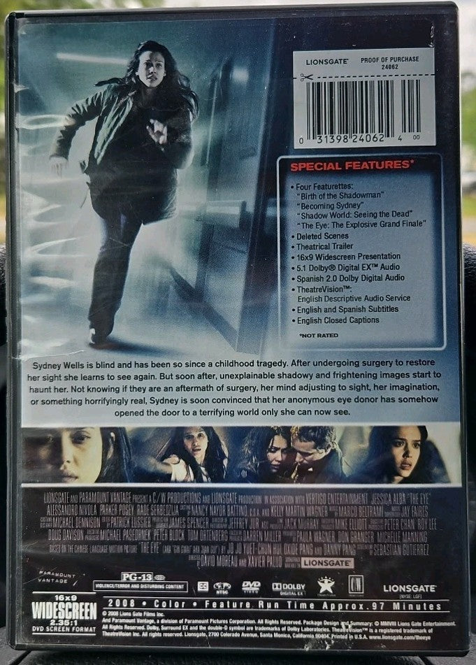 The Eye (DVD, 2008)  New Sealed