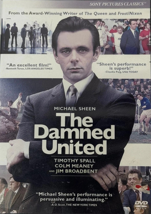 The Damned United with Michael Sheen & Timothy Spall DVD 2009