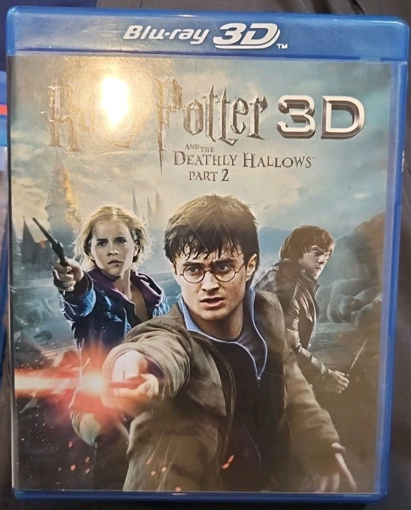 Harry Potter & Deathly Hallows 3D Part 2 (Blu-ray) New. No Digital Download