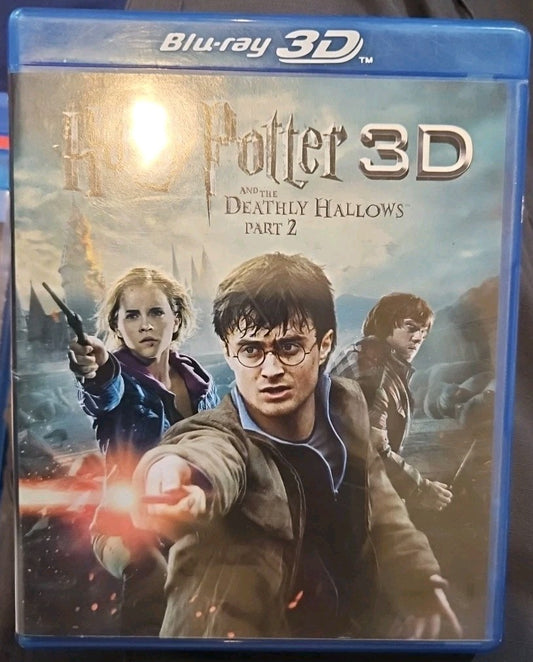 Harry Potter & Deathly Hallows 3D Part 2 (Blu-ray) New. No Digital Download