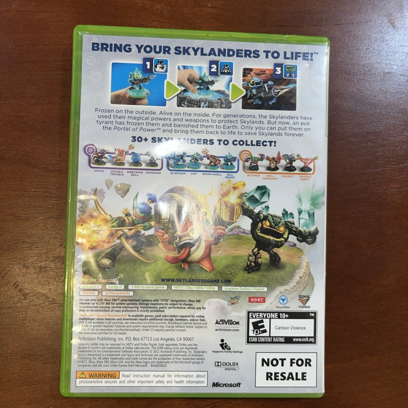 Skylanders Spyro's Adventure - Xbox 360 Game Only