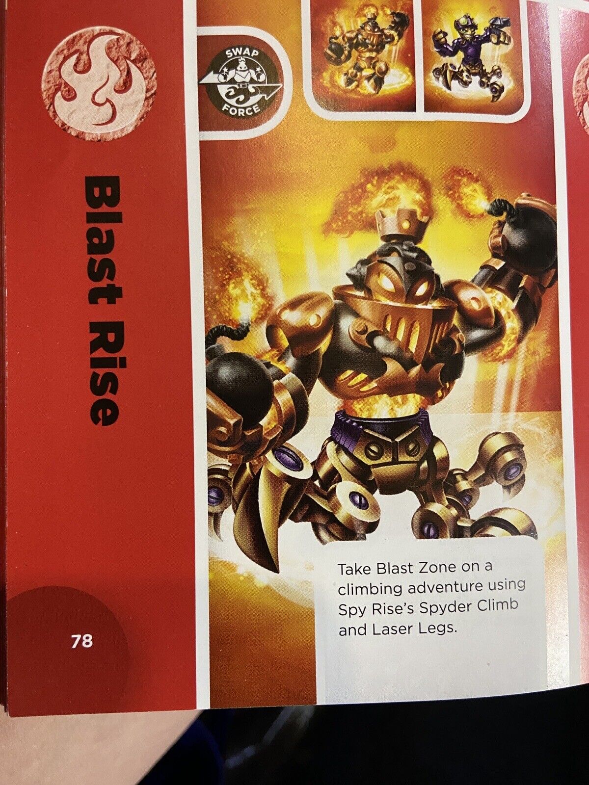 Skylanders Blast Rise